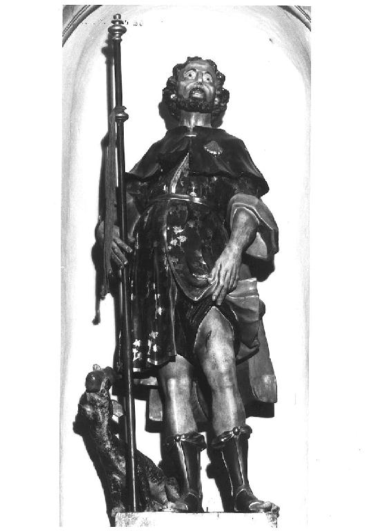 San Rocco (statua) - ambito parmense (fine sec. XVIII)