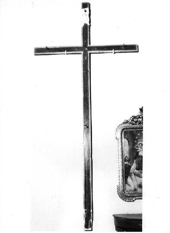 croce processionale - ambito parmense (sec. XIX)