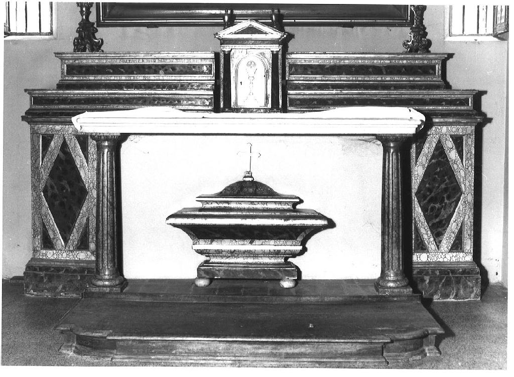 sportello di tabernacolo - ambito parmense (sec. XIX)