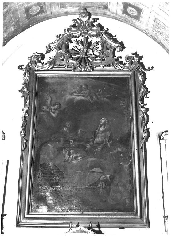 cornice di dipinto - ambito parmense (primo quarto sec. XVIII)