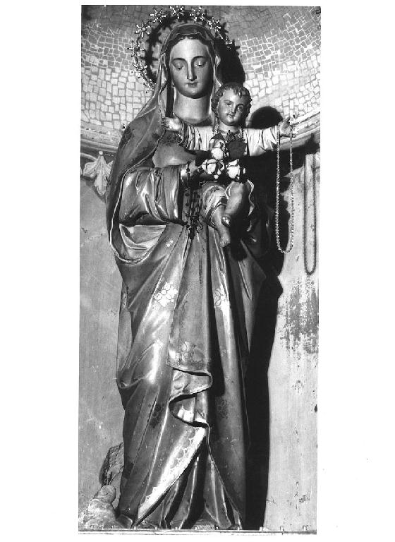 Madonna del Rosario (statua) - produzione italiana (prima metà sec. XX)