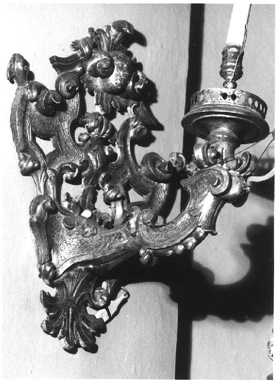 candeliere da parete - ambito parmense (sec. XVIII)