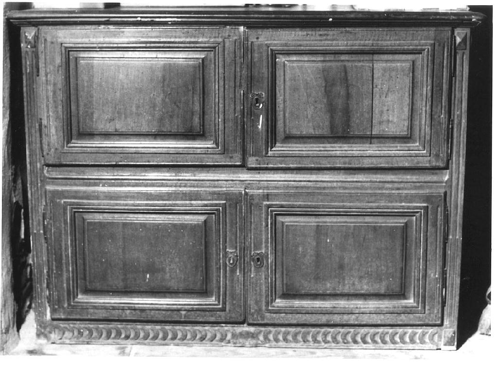 credenzone - ambito parmense (fine/inizio secc. XVIII/ XIX)