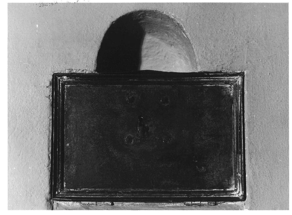 cassetta per elemosine - ambito parmense (sec. XIX)