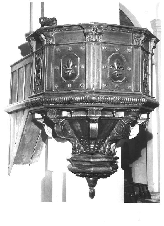pulpito - ambito parmense (sec. XVII)