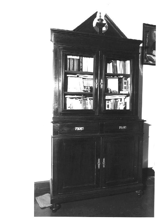 credenza con alzata - ambito parmense (inizio sec. XIX)