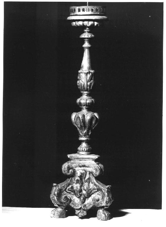 candeliere - ambito parmense (inizio sec. XVIII)