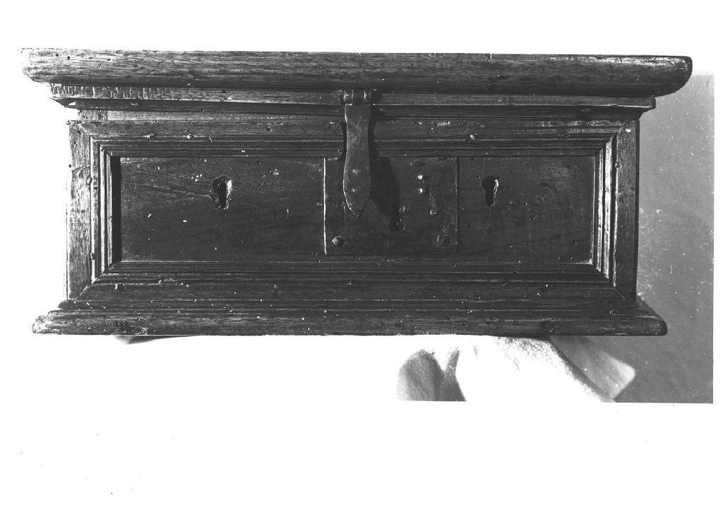 cassetta per elemosine - ambito parmense (secc. XVII/ XVIII)