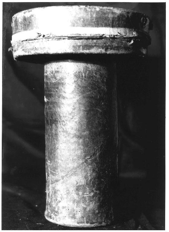 custodia di calice - ambito parmense (sec. XVIII)