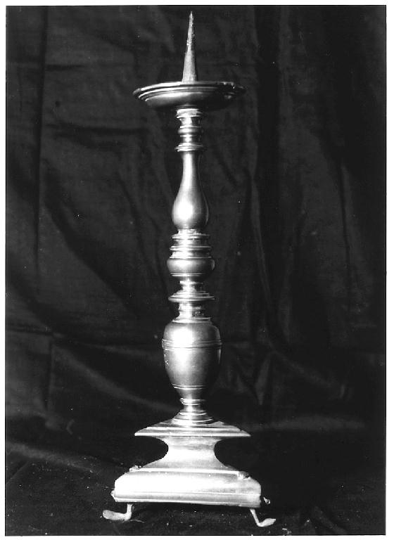 candeliere - ambito parmense (fine/inizio secc. XVII/ XVIII)