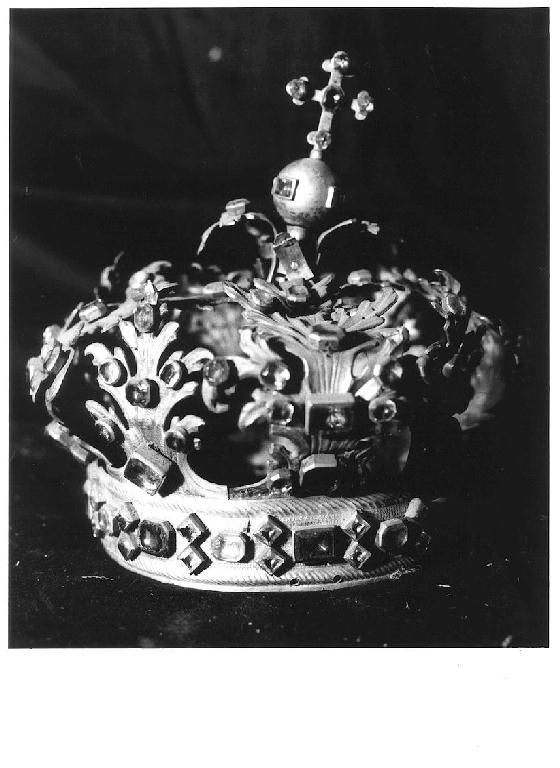 corona da statua, insieme - ambito parmense (sec. XIX)