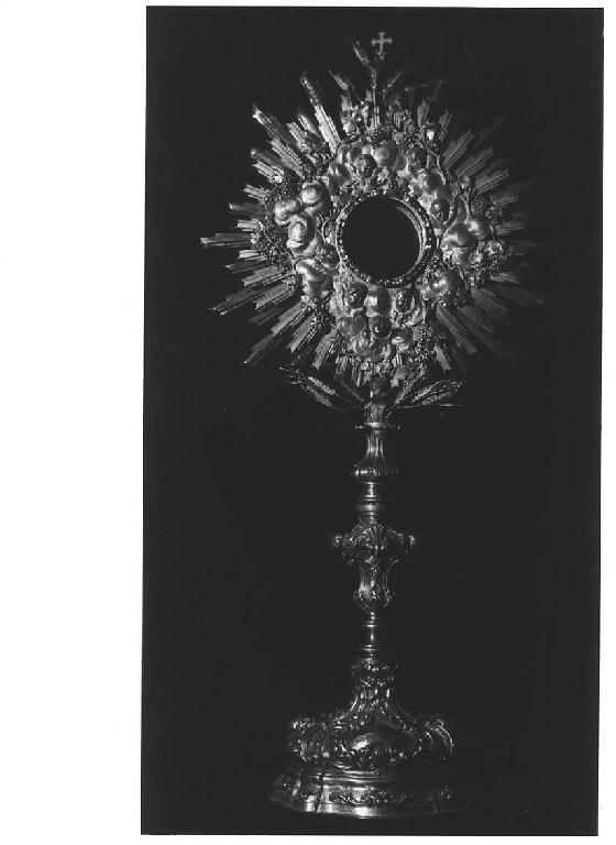 ostensorio - ambito parmense (sec. XVIII)