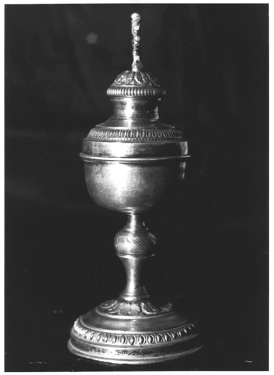 pisside - ambito parmense (fine/inizio secc. XVIII/ XIX)