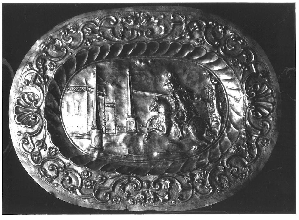 vassoio - ambito parmense (fine/inizio secc. XVII/ XVIII)