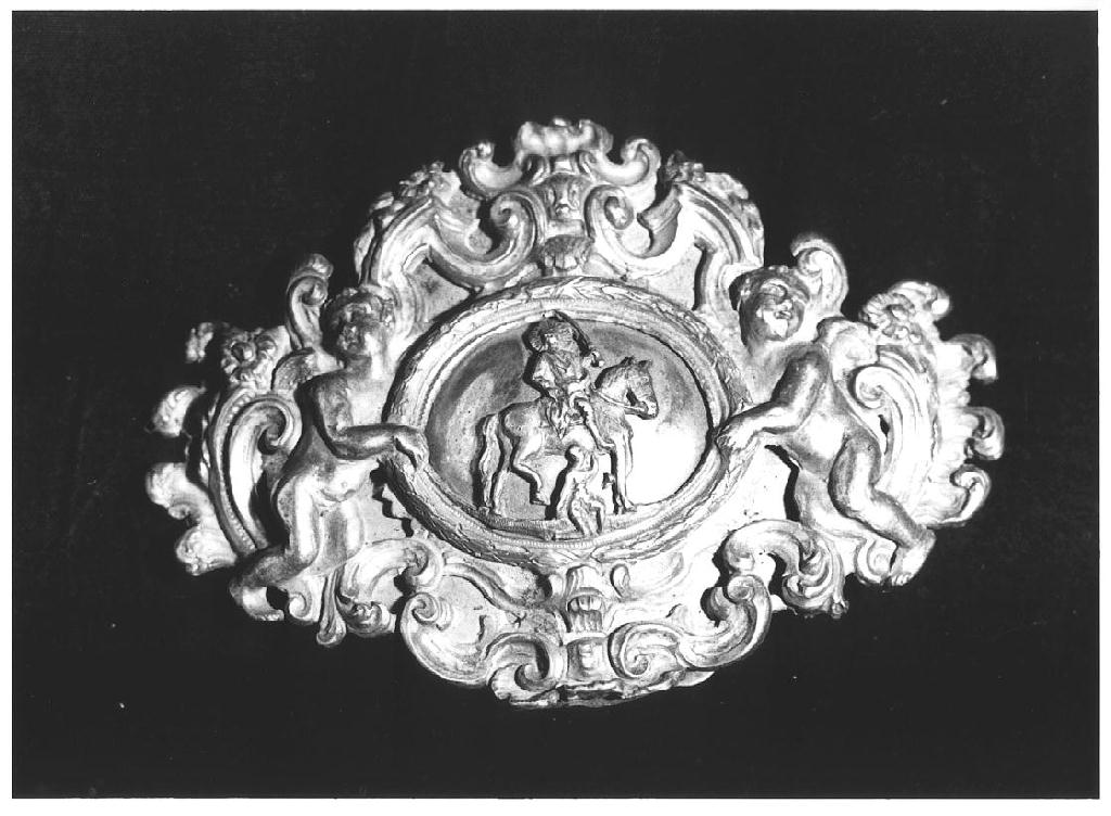 fermaglio di piviale - ambito parmense (sec. XVIII)