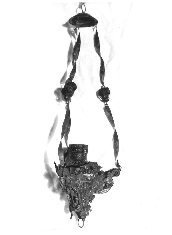 lampada pensile - ambito parmense (sec. XVIII)