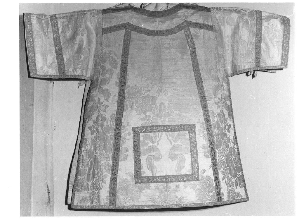 paramento liturgico, insieme - manifattura italiana (prima metà sec. XIX)