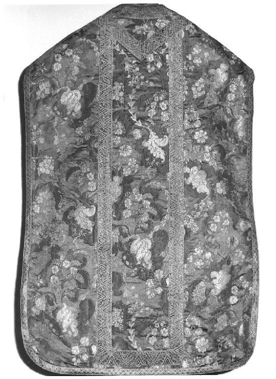 paramento liturgico - manifattura italiana (fine/inizio secc. XVII/ XVIII)