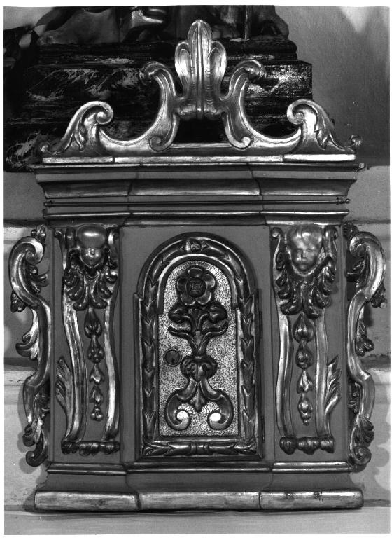 tabernacolo - ambito parmense (prima metà sec. XIX)