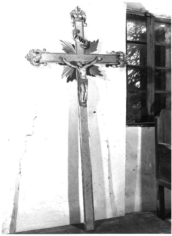 croce da parete - ambito parmense (fine/inizio secc. XIX/ XX)