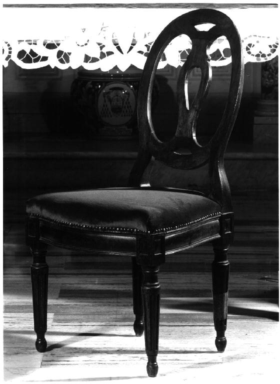 sedia, serie - ambito parmense (fine sec. XVIII)