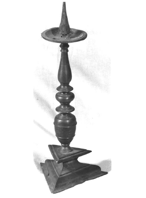 candeliere - ambito emiliano (seconda metà sec. XIX)