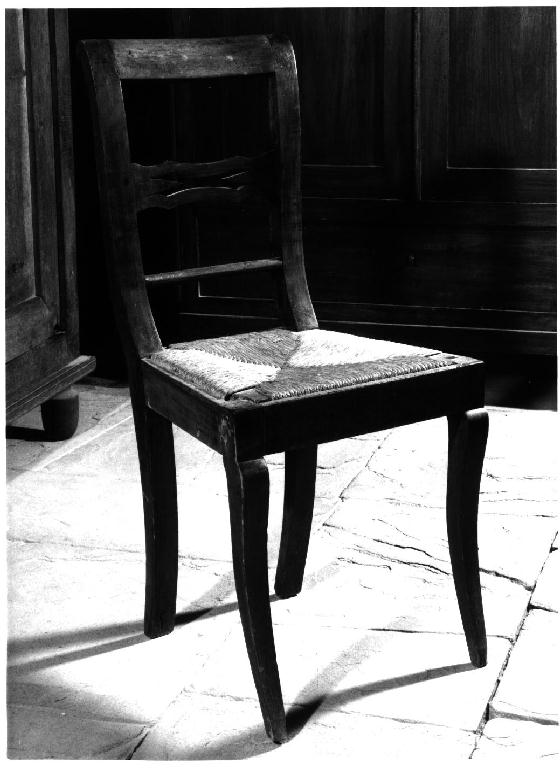 sedia - ambito parmense (fine/inizio secc. XVIII/ XIX)