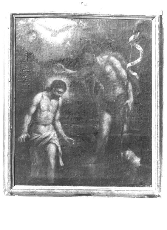 Battesimo di Cristo (dipinto) - ambito emiliano (seconda metà sec. XVII)
