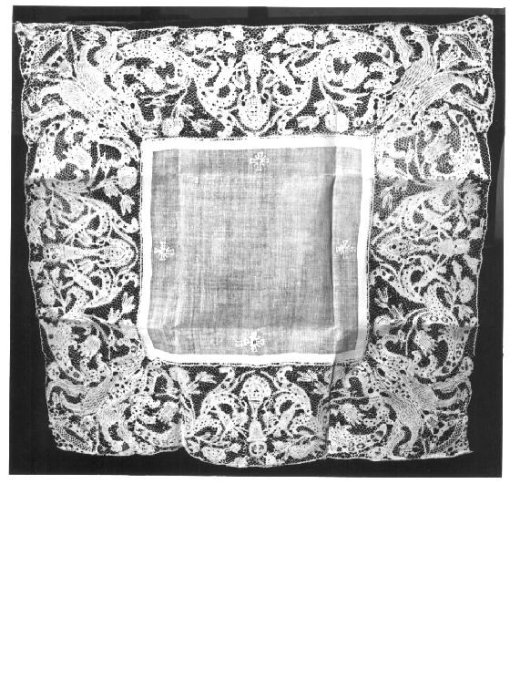 corporale - manifattura emiliana (?) (sec. XVIII)