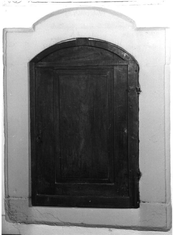 fonte battesimale - ambito parmense (fine sec. XVIII)