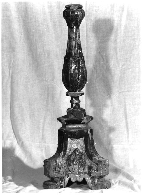 base per croce d'altare - ambito parmense (fine sec. XVIII)