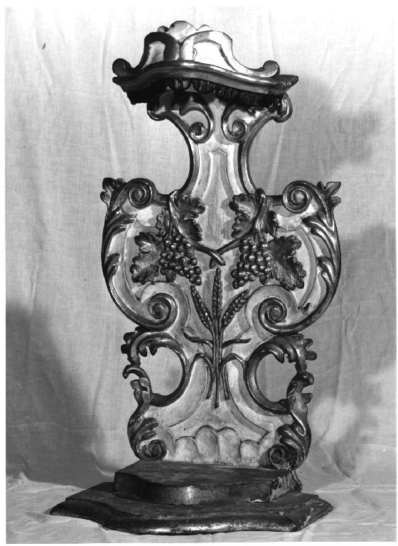 tronetto per esposizione eucaristica - ambito parmense (seconda metà sec. XVIII)