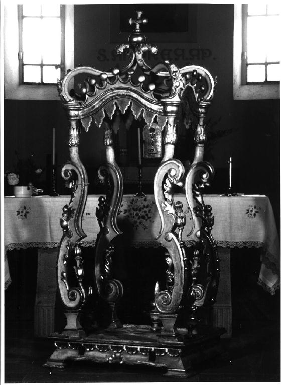 baldacchino processionale - ambito parmense (sec. XVIII)