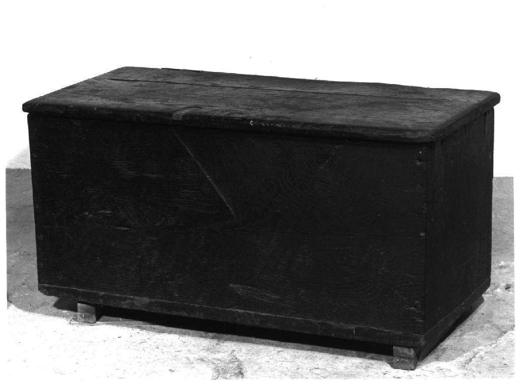 cassapanca - ambito parmense (sec. XIX)