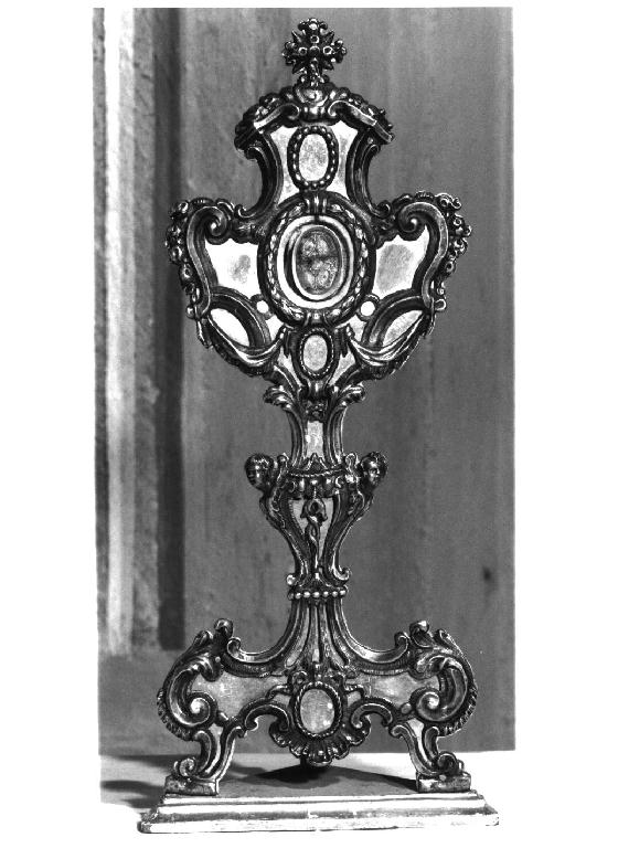 reliquiario - ambito parmense (seconda metà sec. XVIII)