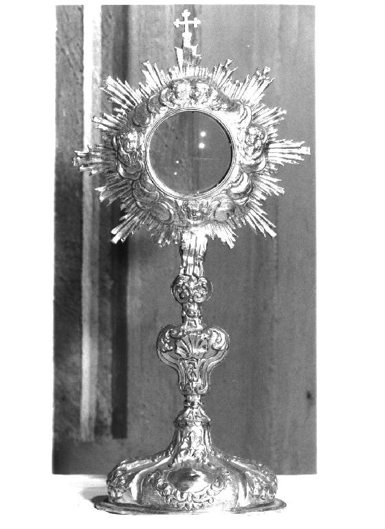 ostensorio - ambito parmense (metà sec. XVIII)