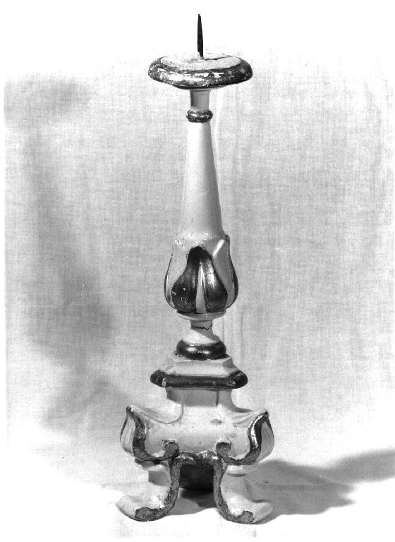 candeliere, serie - ambito parmense (seconda metà sec. XVIII)