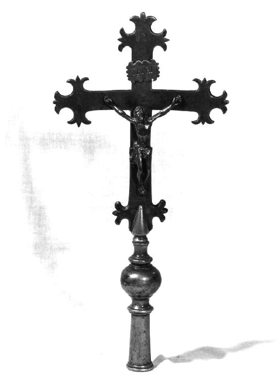 croce processionale - ambito emiliano (inizio sec. XVII)