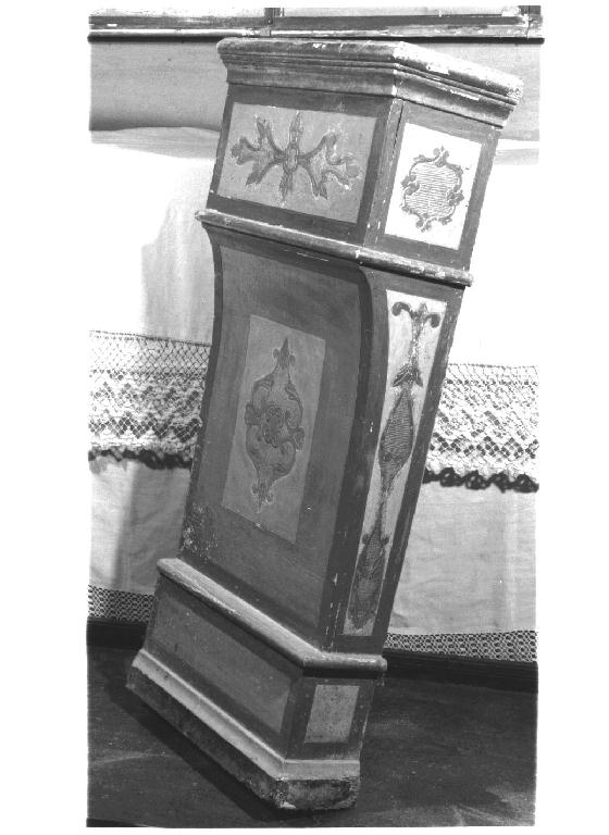 sostegno di mensa d'altare, serie - ambito parmense (secc. XVIII/ XIX)