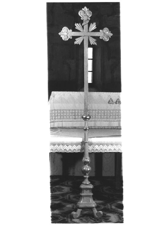croce d'altare - ambito parmense (sec. XIX)