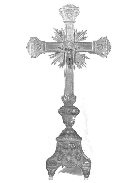 croce d'altare - ambito parmense (fine sec. XVIII)