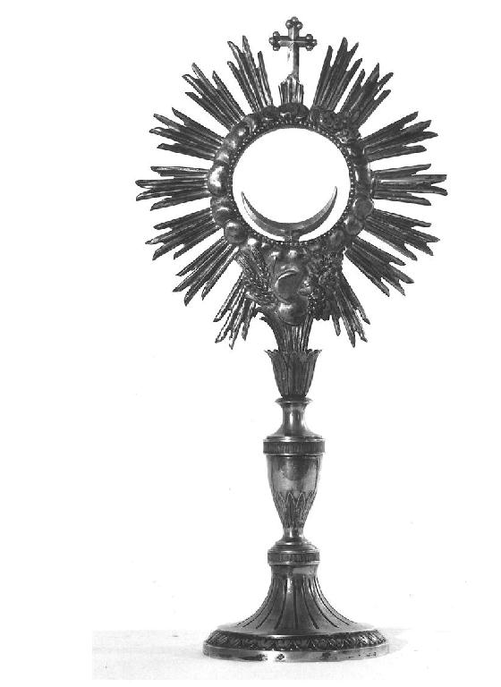 ostensorio di Vernazzi Luigi (secondo quarto sec. XIX)