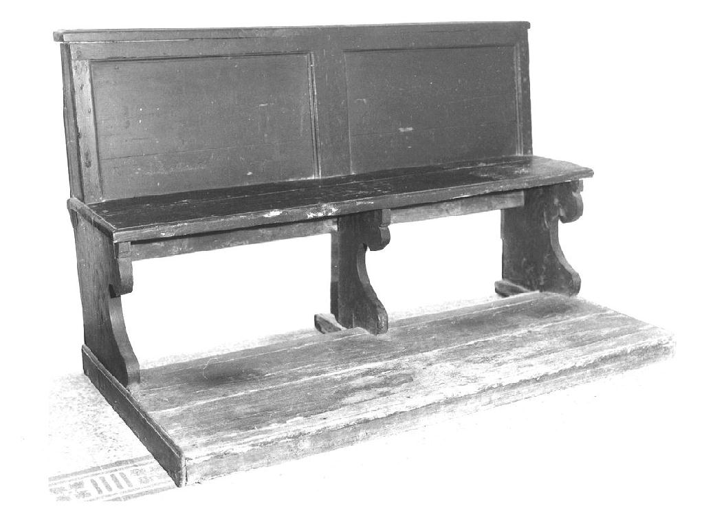 banco da chiesa - ambito parmense (sec. XIX)