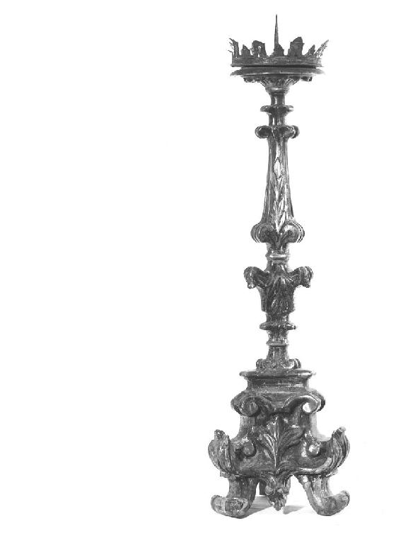 candeliere, serie - ambito parmense (sec. XVIII)
