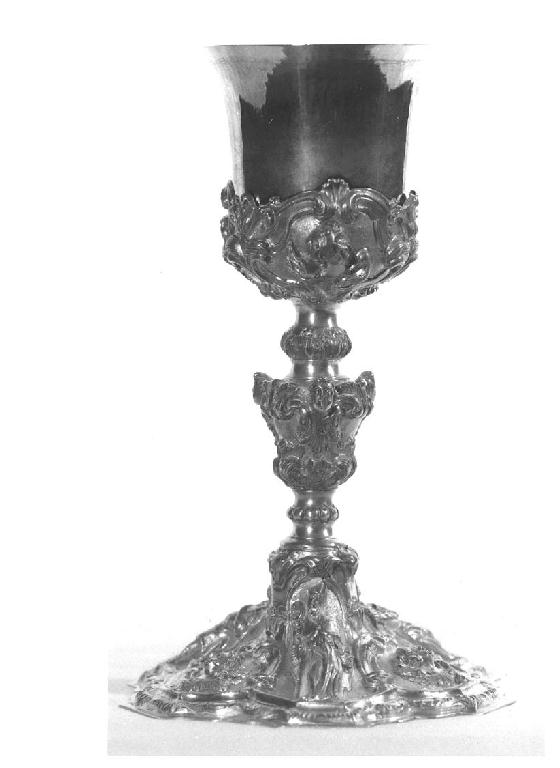 calice - manifattura parmense (inizio sec. XVIII)