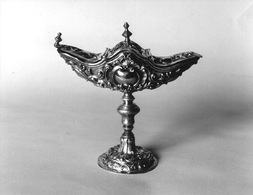 navicella portaincenso di Maffioletti Pietro (terzo quarto sec. XVIII)