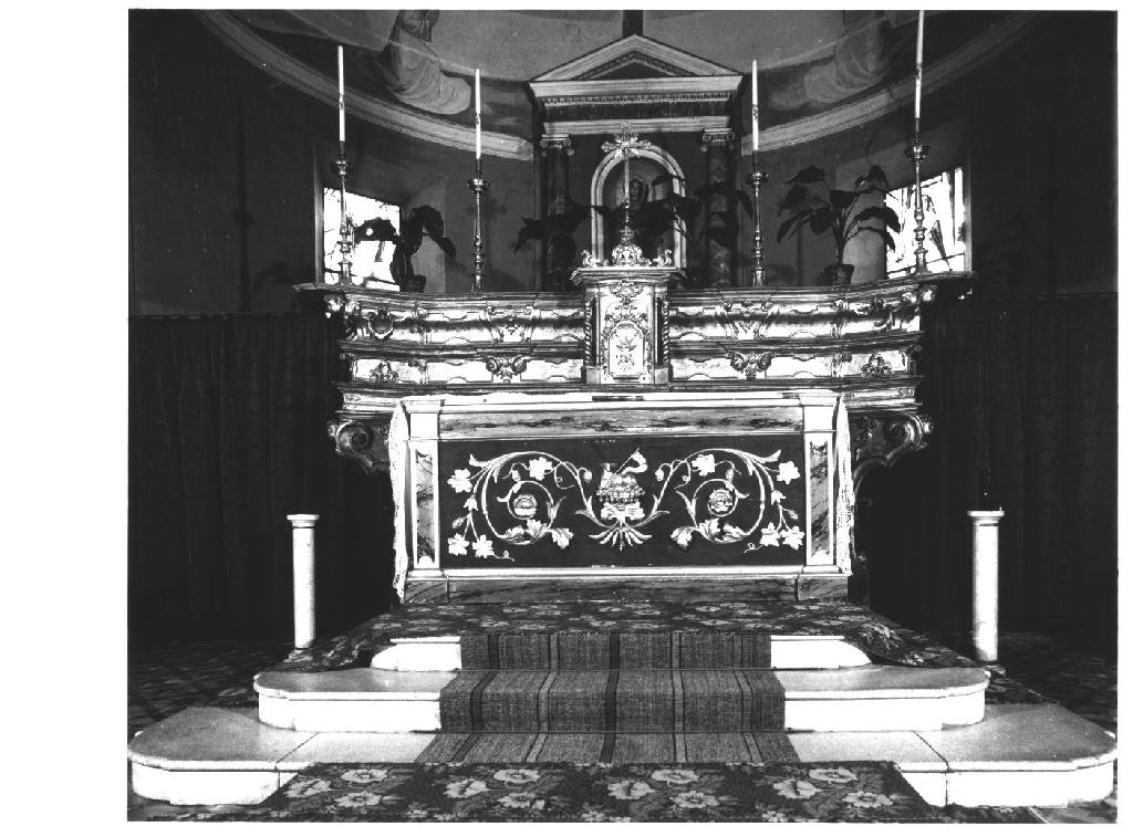 altare maggiore - ambito parmense (primo quarto sec. XVIII)
