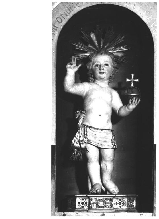Gesù Bambino (statua) - ambito parmense (primo quarto sec. XIX)