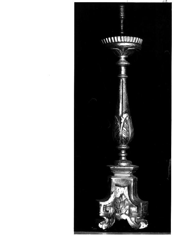 candeliere, serie - ambito parmense (ultimo quarto sec. XVIII)