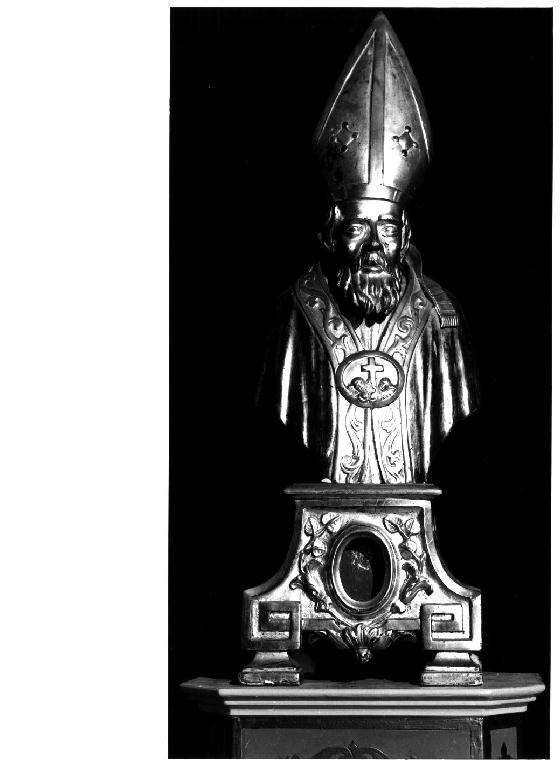 vescovo (busto, serie) - ambito parmense (primo quarto sec. XIX)